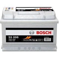 Bosch S5 008 batteri til køretøj Blybatterier (VRLA) 77 At 12 V 780 A Bil